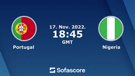 portugal vs nigeria live score